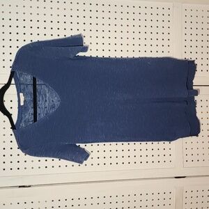 Eileen Fisher Sweater Dress Organic Linen & Cotton Blend Size Small Petite Shift